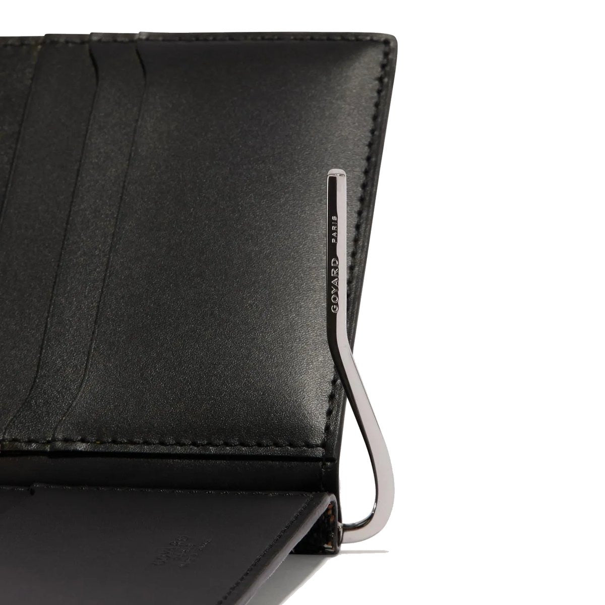 Leather Money Clip Card Holder
