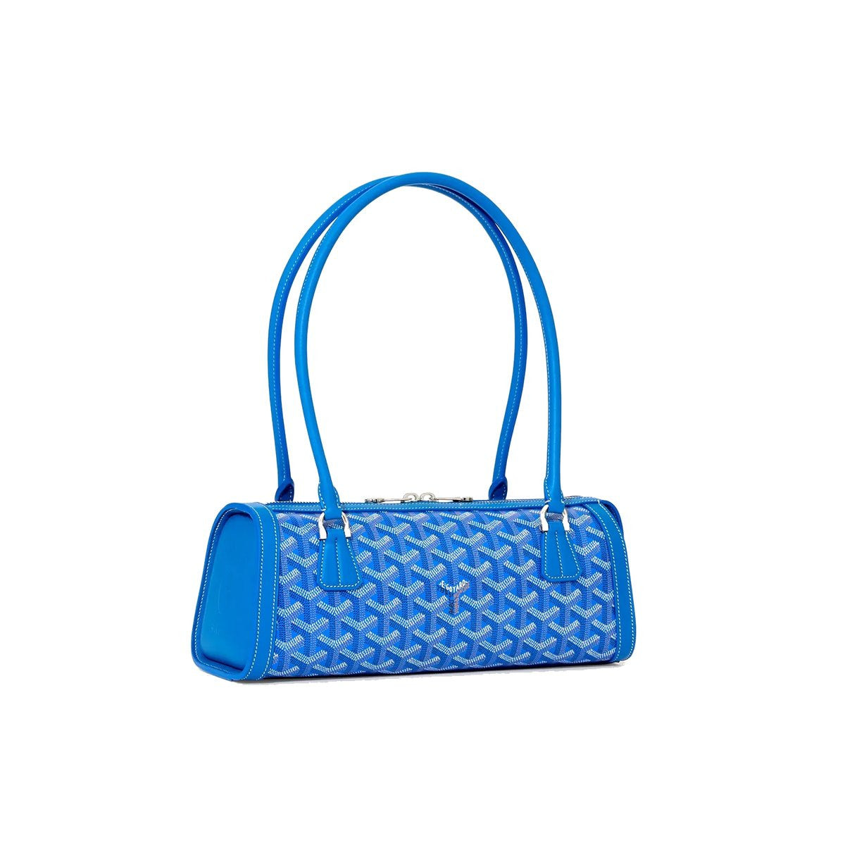 Round Structured Top-Handle Bag