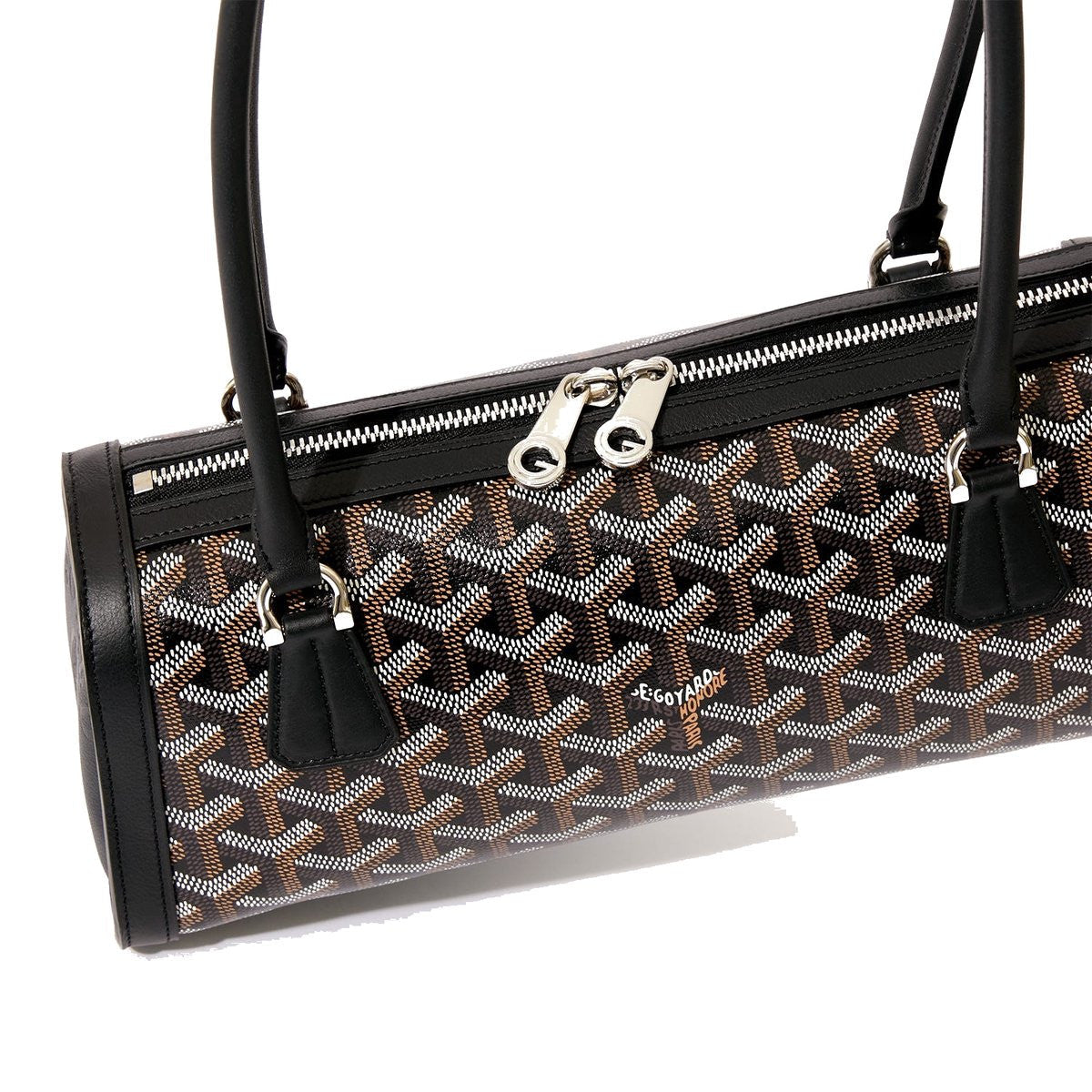 Round Structured Top-Handle Bag