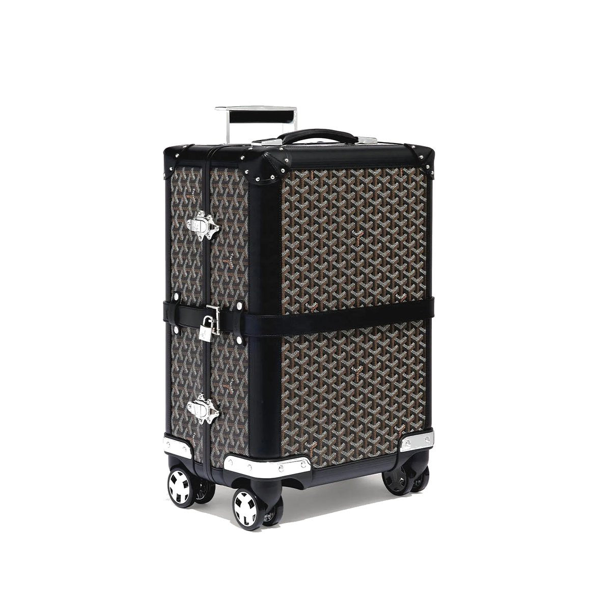 Canvas Rolling Trolley Suitcase - Cabin