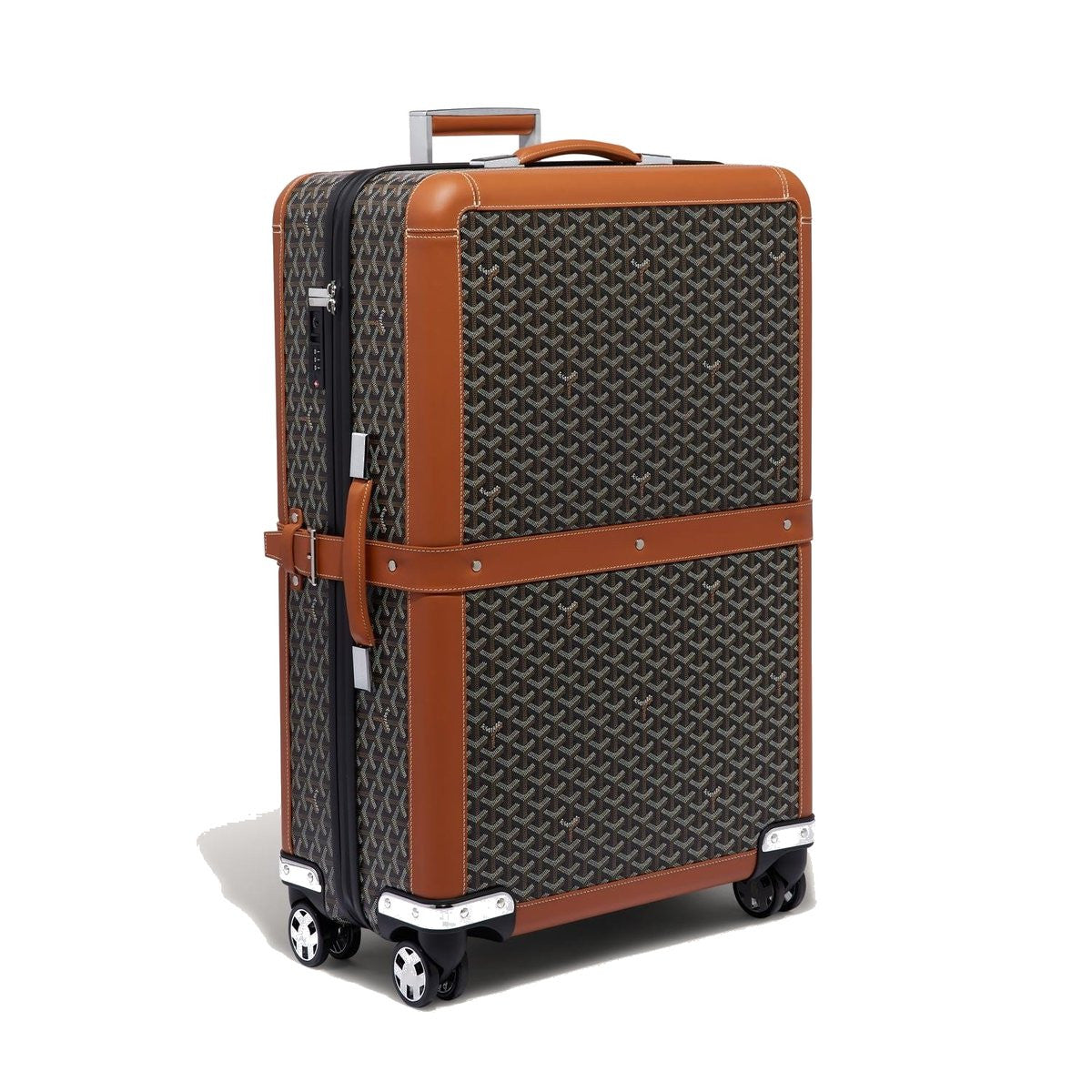 Canvas Rolling Suitcase - Large
