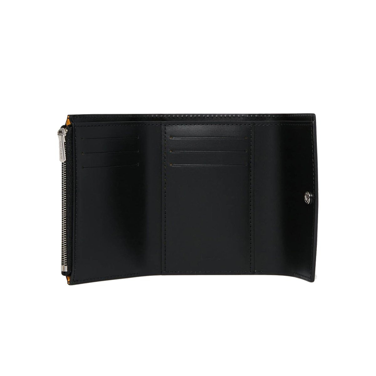 Compact Bi-Fold Wallet with Coin Pocket