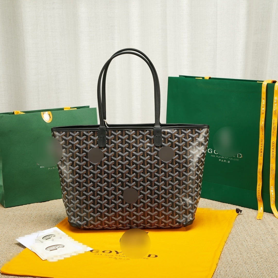 Zippered Canvas Tote - Small